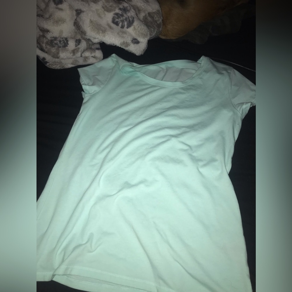 Light blue shirt